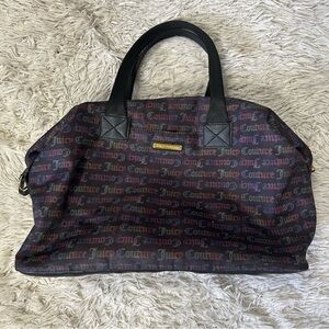 Juicy Couture Weekender Duffel Logo Multicolour Bag